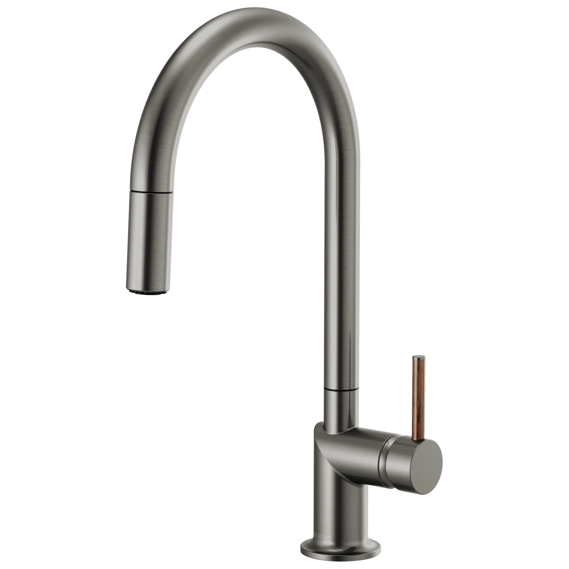 Brizo Odin Pull-Down Faucet with Arc Spout - Less Handle - Complete Kit - Brilliance® Luxe Steel®