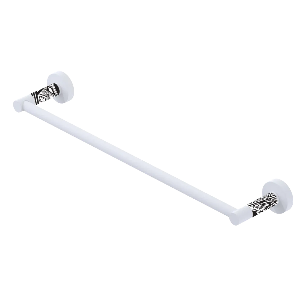 Rubinet Towel Bar 18" Matt White