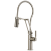 Litze Articulating Faucet With Finished Hose - Brilliance® Stainless