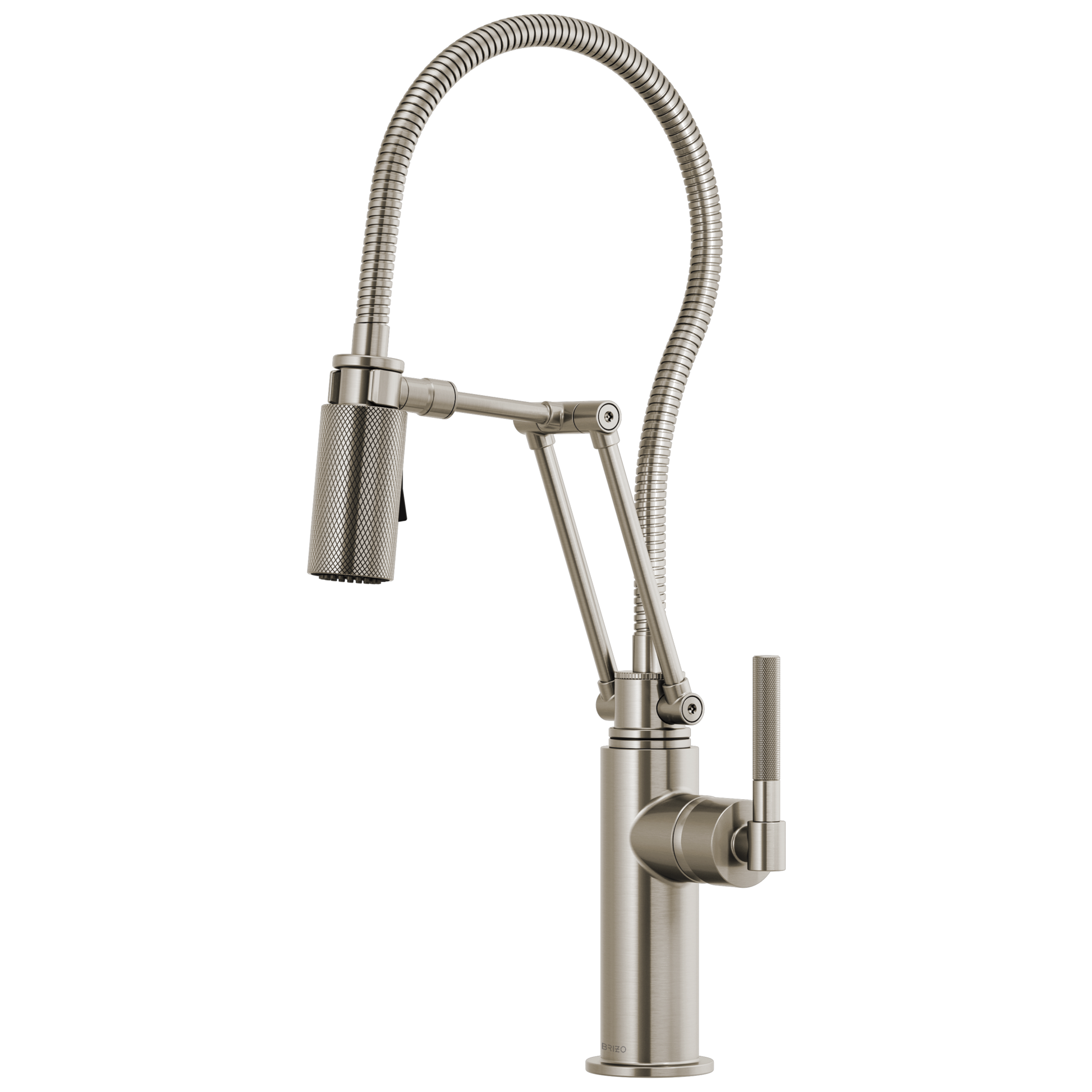 Litze Articulating Faucet With Finished Hose - Brilliance® Stainless