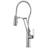Litze Articulating Faucet With Finished Hose - Polished Chrome