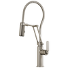 Litze Articulating Faucet With Finished Hose - Brilliance® Stainless