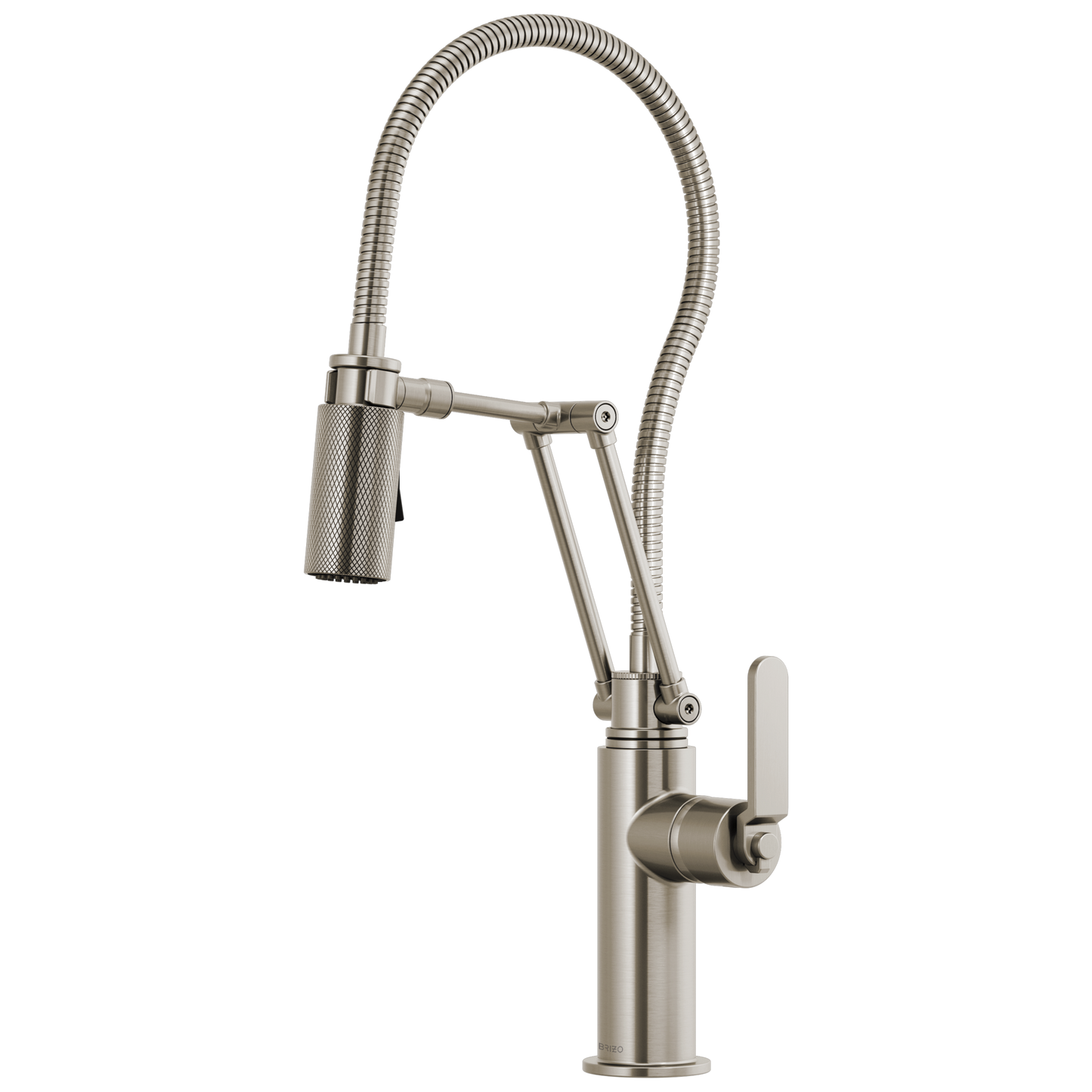 Litze Articulating Faucet With Finished Hose - Brilliance® Stainless