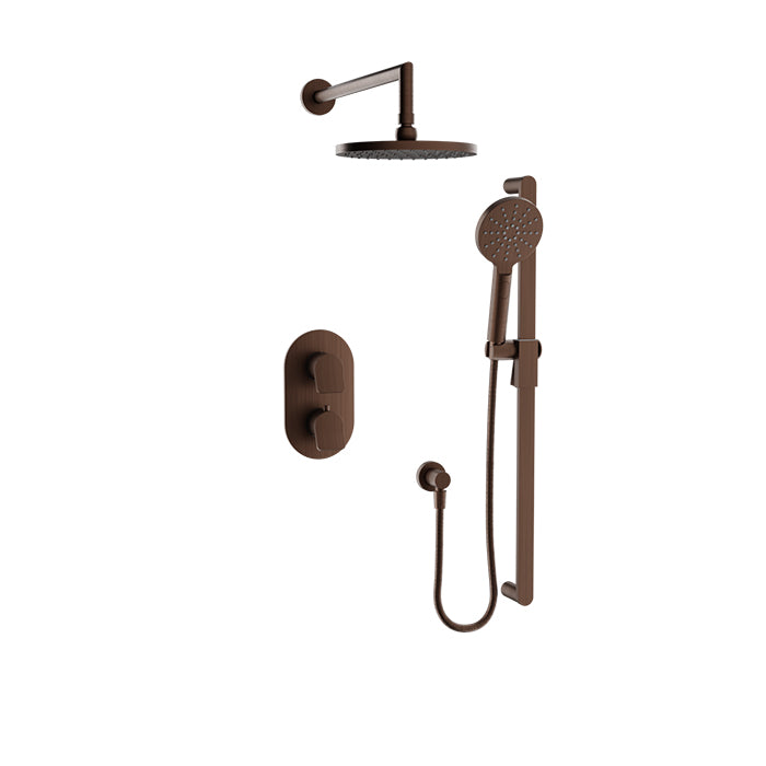 Baril Complete thermostatic pressure balanced shower kit