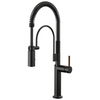 Brizo Odin Semi-Professional Kitchen Faucet - Less Handle - Complete Kit - Matte Black