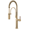 Brizo Odin Semi-Professional Kitchen Faucet - Less Handle - Complete Kit - Brilliance® Luxe Gold®
