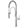 Brizo Odin Semi-Professional Kitchen Faucet - Less Handle - Complete Kit - Polished Chrome