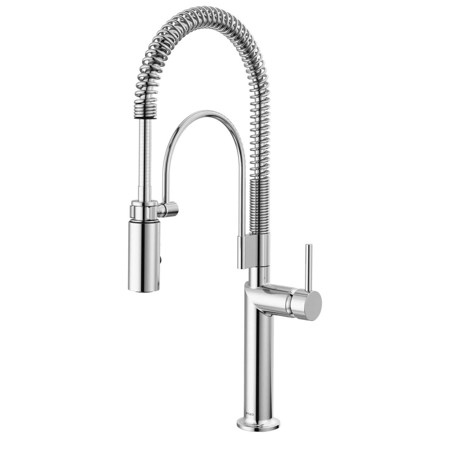 Brizo Odin Semi-Professional Kitchen Faucet - Less Handle - Complete Kit - Polished Chrome