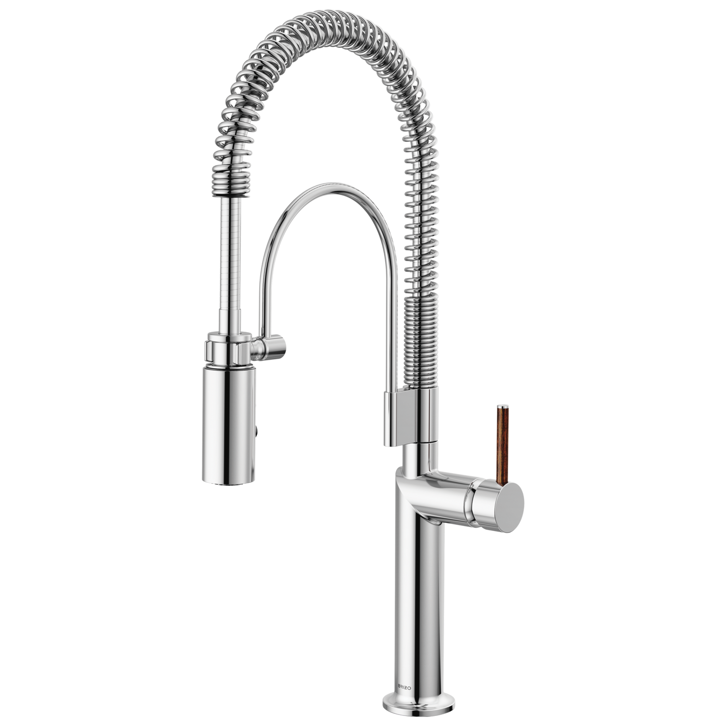 Brizo Odin Semi-Professional Kitchen Faucet - Less Handle - Complete Kit - Polished Chrome