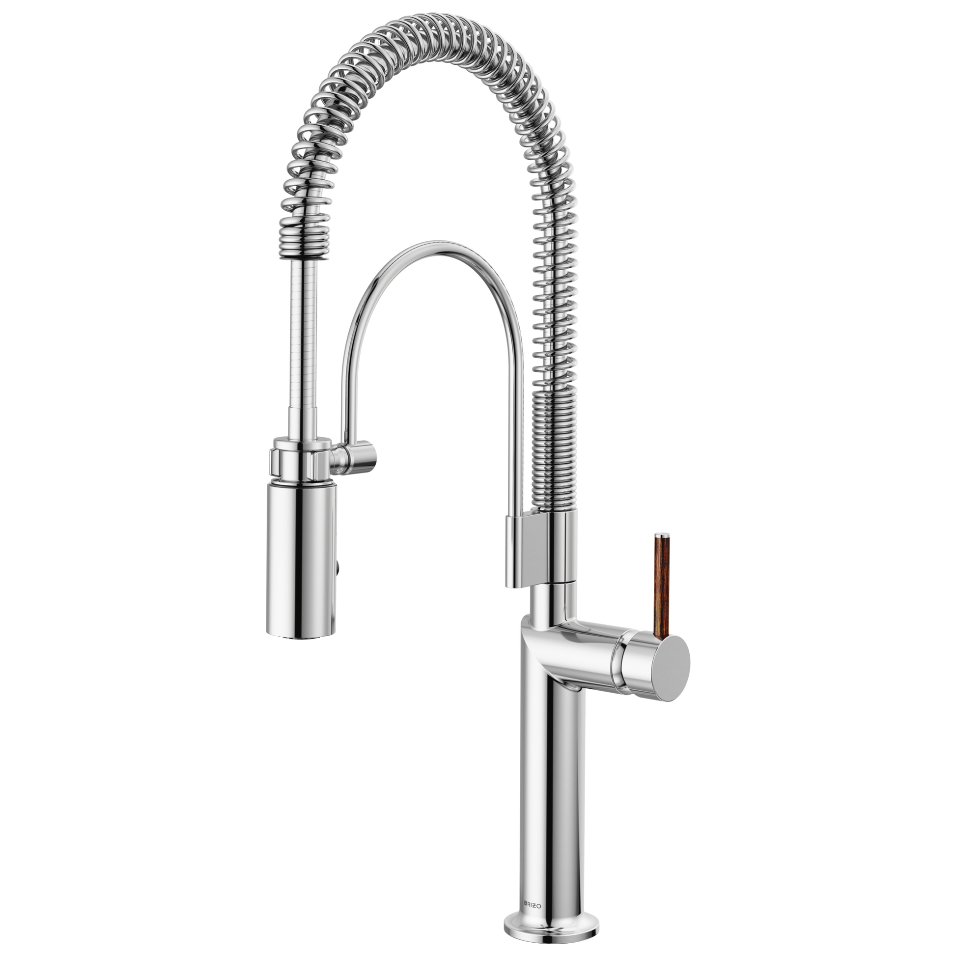 Brizo Odin Semi-Professional Kitchen Faucet - Less Handle - Complete Kit - Polished Chrome