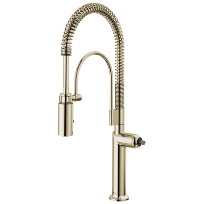 Odin Semi-Professional Kitchen Faucet - Less Handle - Brilliance® Polished Nickel