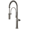 Odin Semi-Professional Kitchen Faucet - Less Handle - Brilliance® Luxe Steel®
