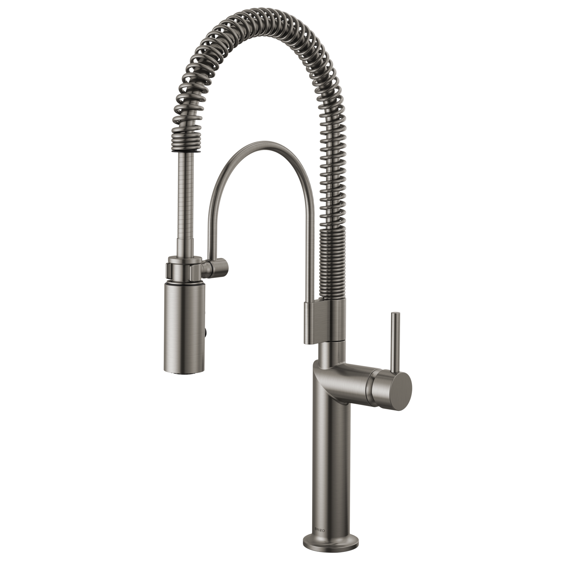 Brizo Odin Semi-Professional Kitchen Faucet - Less Handle - Complete Kit - Brilliance® Luxe Steel®