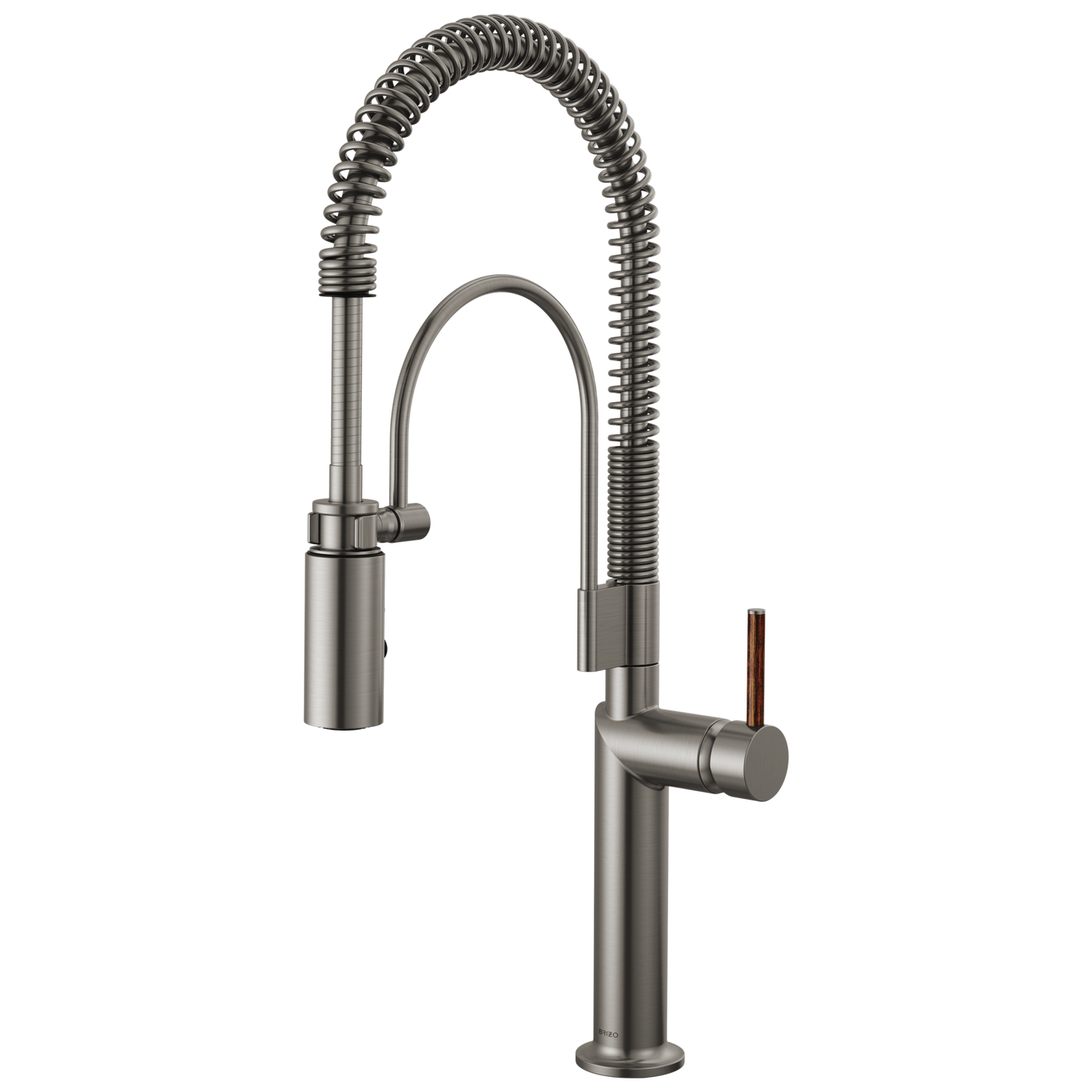 Brizo Odin Semi-Professional Kitchen Faucet - Less Handle - Complete Kit - Brilliance® Luxe Steel®