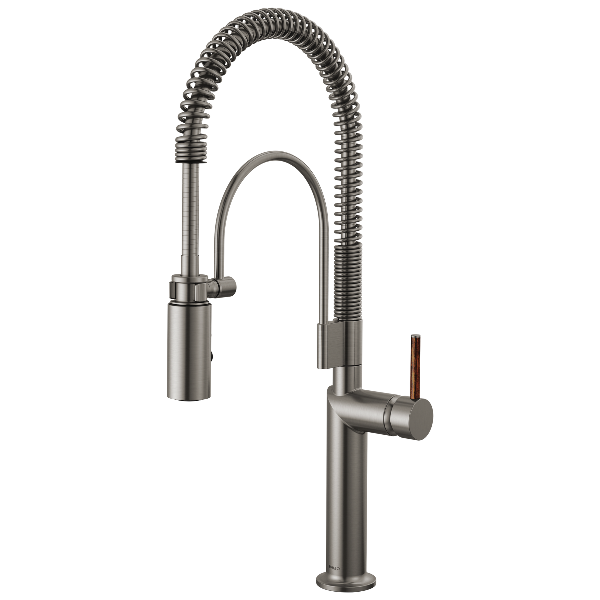 Brizo Odin Semi-Professional Kitchen Faucet - Less Handle - Complete Kit - Brilliance® Luxe Steel®