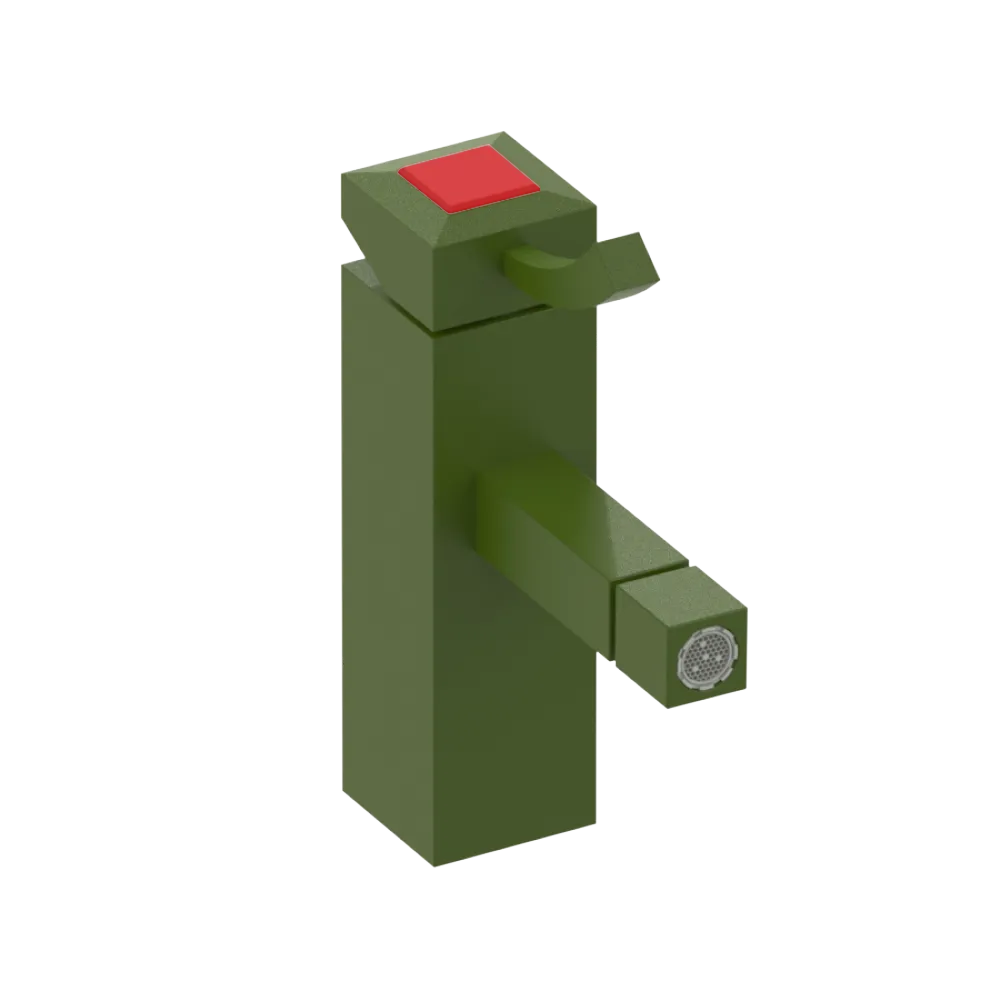 Rubinet Single Control Bidet Fitting (less drain) Green Envy