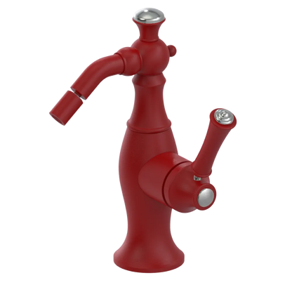 Rubinet Single Control Bidet Fitting (less drain) Maroon