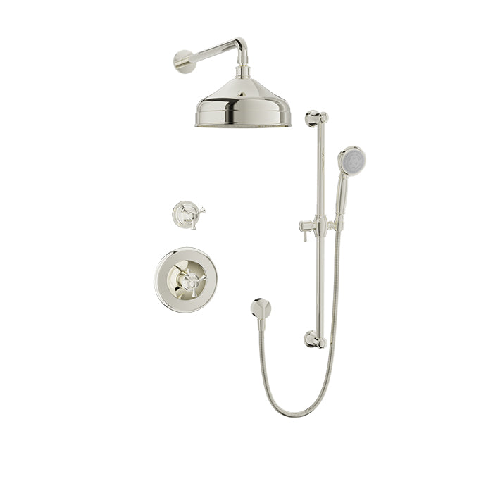 Baril Complete thermostatic shower kit