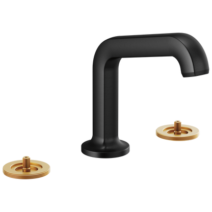 Brizo Widespread Lavatory Faucet With Angled Spout Less Handles 15 Gpm