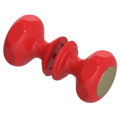 Rubinet Shower Door Knob (set) Red