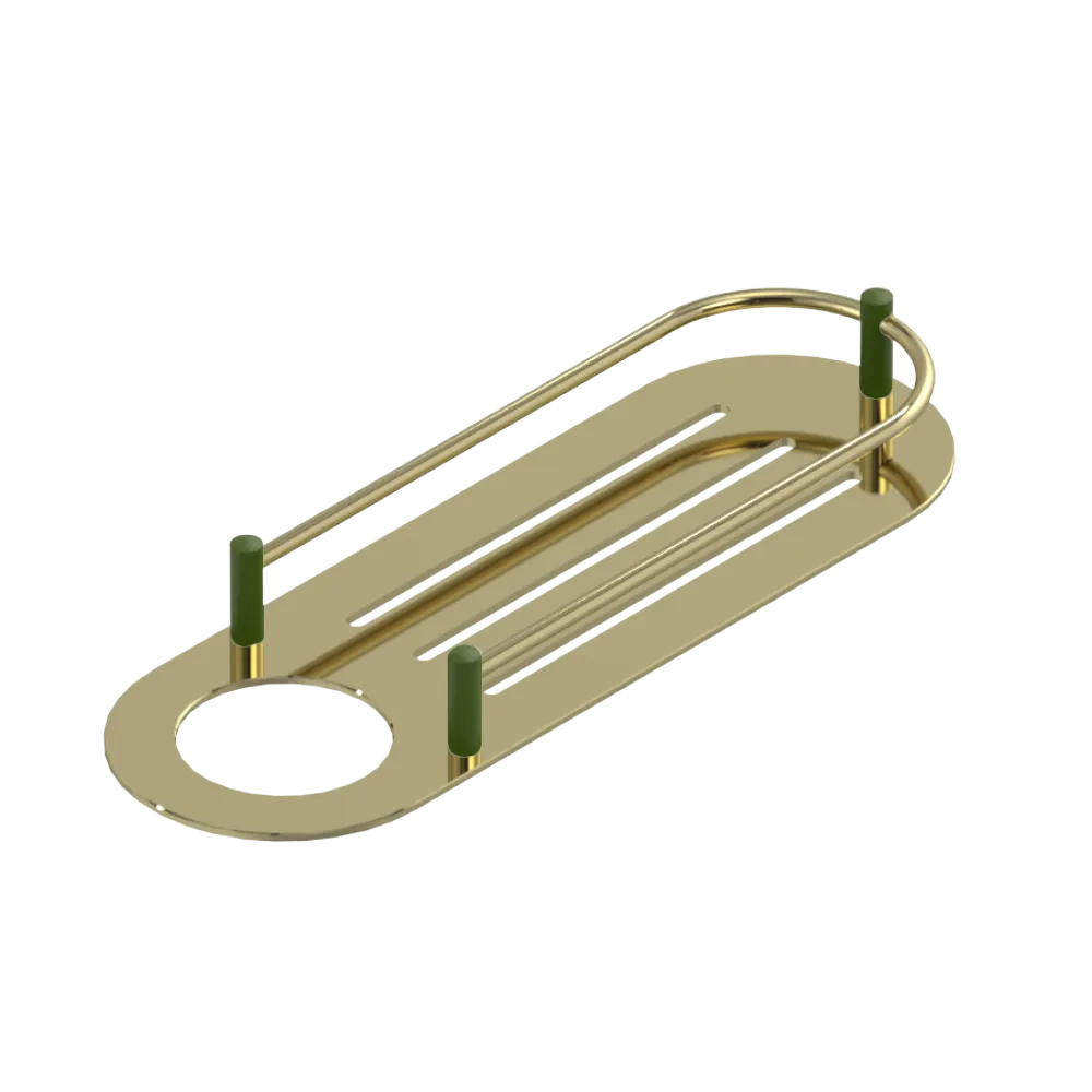 Rubinet Shelf Only Gold