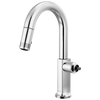 Brizo Pull Down Prep Faucet With Arc Spout Less Handle