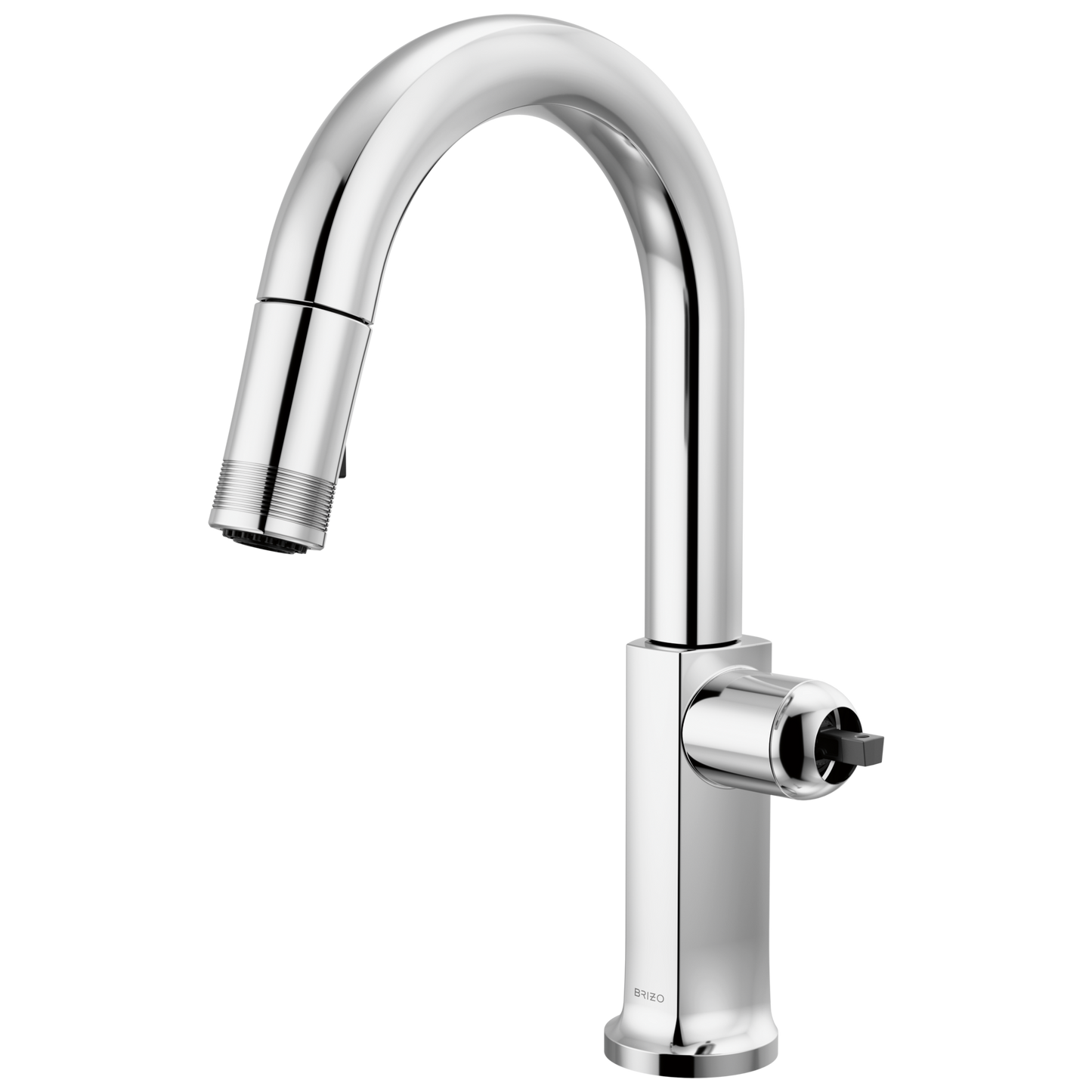 Brizo Pull Down Prep Faucet With Arc Spout Less Handle