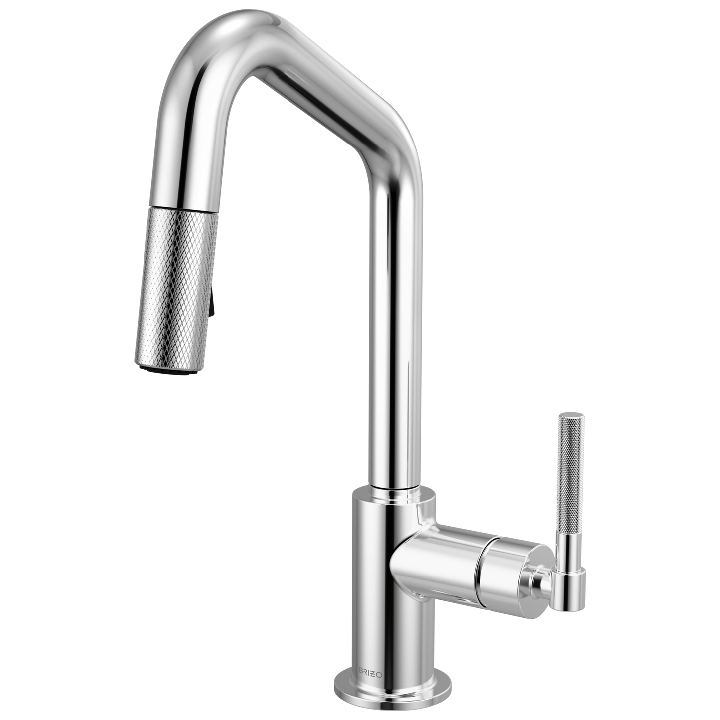 Brizo Pull Down Prep Faucet With Angle Spout Knurled Handle