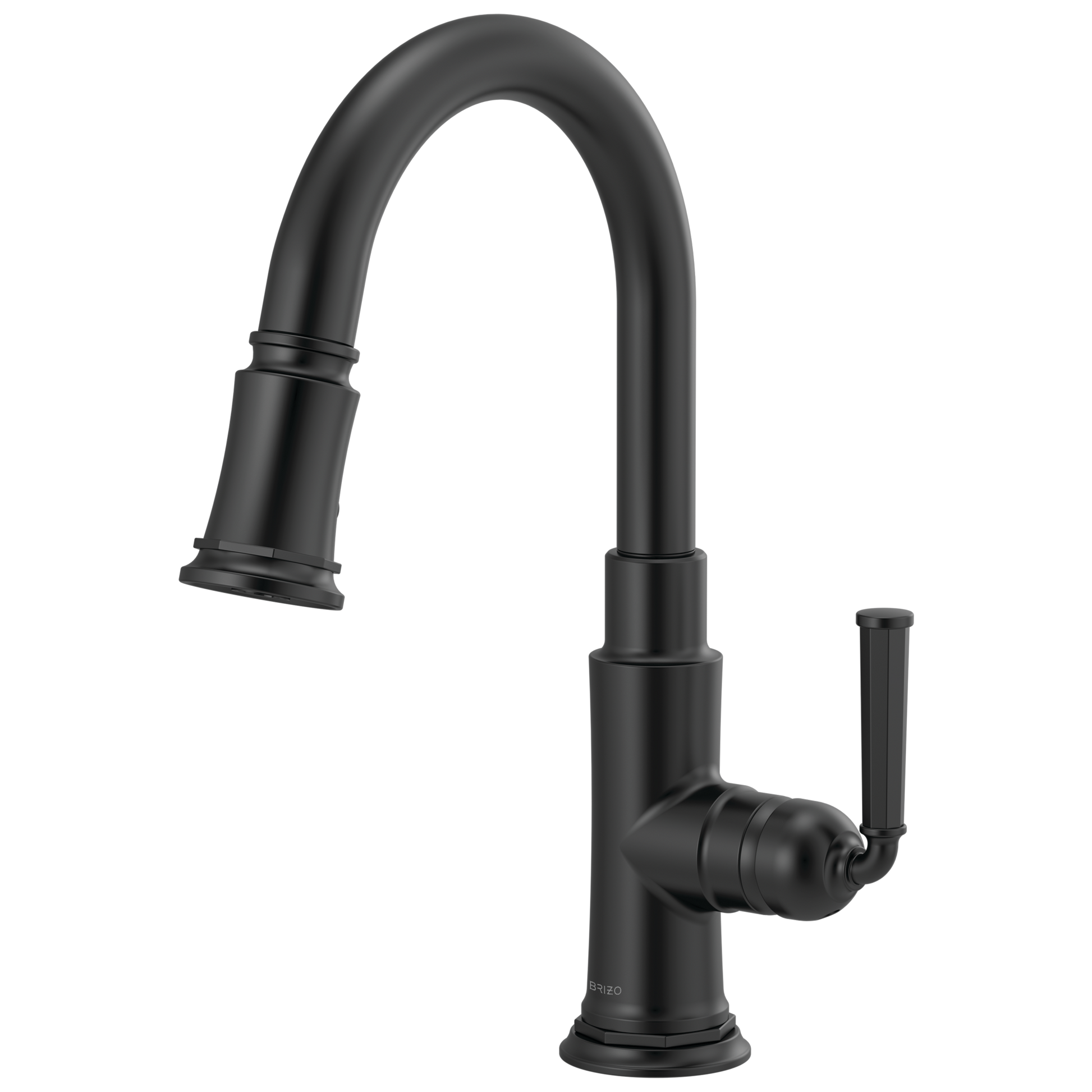 Rook Pull-Down Prep Faucet - Matte Black