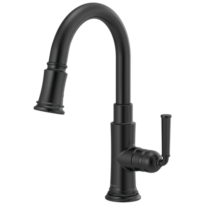 Rook Pull-Down Prep Faucet - Matte Black
