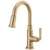 Rook Pull-Down Prep Faucet - Brilliance® Luxe Gold®