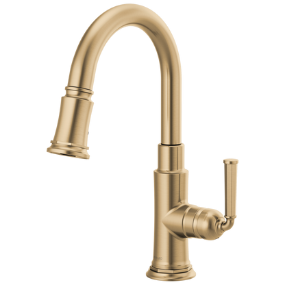 Rook Pull-Down Prep Faucet - Brilliance® Luxe Gold®