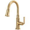 Rook Pull-Down Prep Faucet - Brilliance® Polished Gold