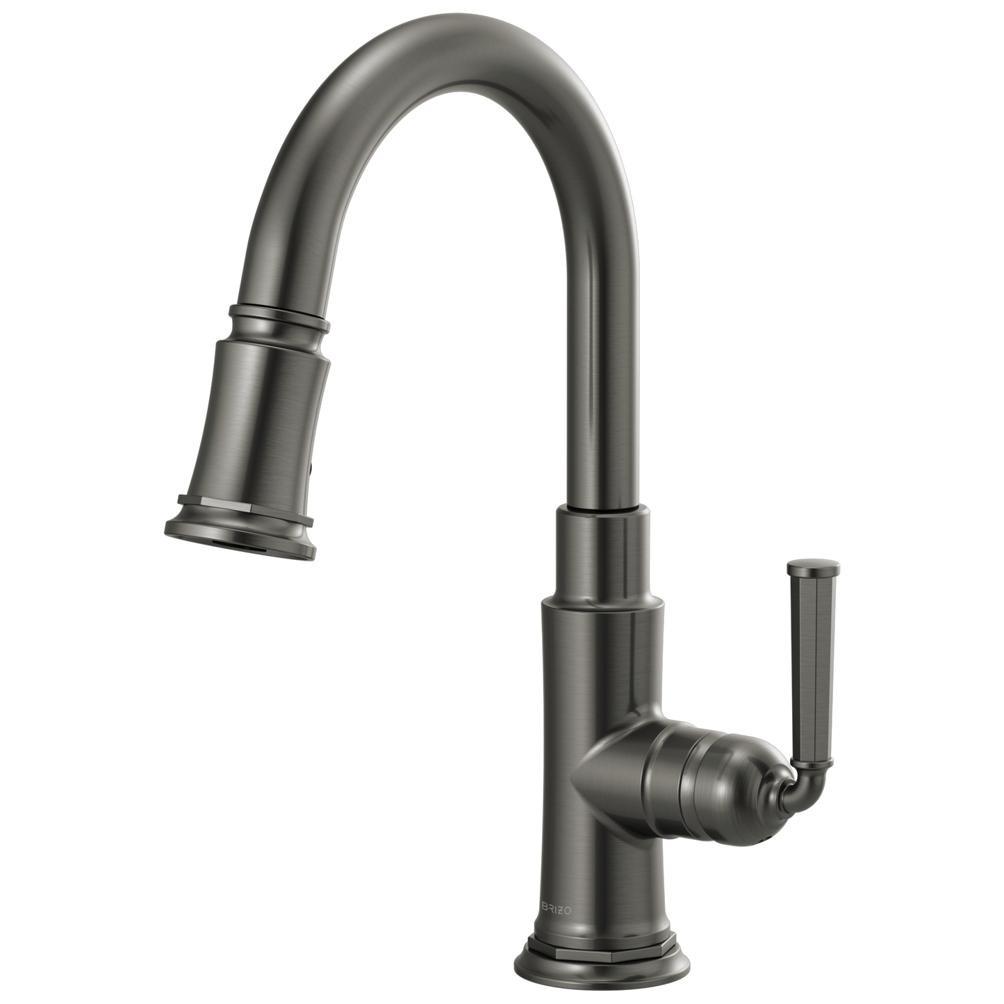 Rook Pull-Down Prep Faucet - Brilliance® Luxe Steel®