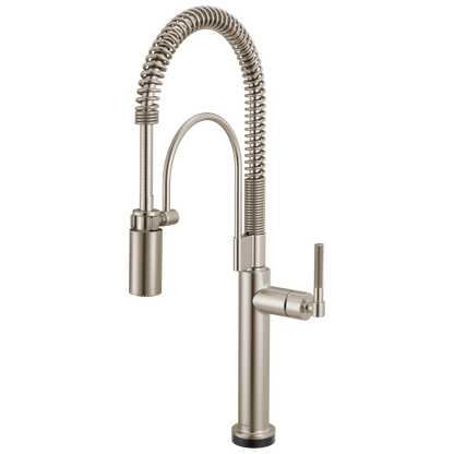 Brizo Smarttouch Semi Professional Kitchen Faucet Knurled Handle