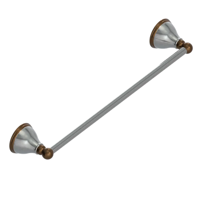 Rubinet Towel Bar 18" Satin Nickel