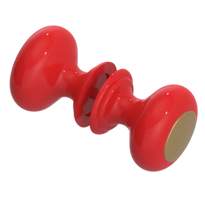 Rubinet Shower Door Knob (set) Red