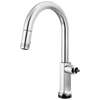 Kintsu SmartTouch Pull-Down Faucet with Arc Spout - Less Handle - Lumicoat® Polished Chrome