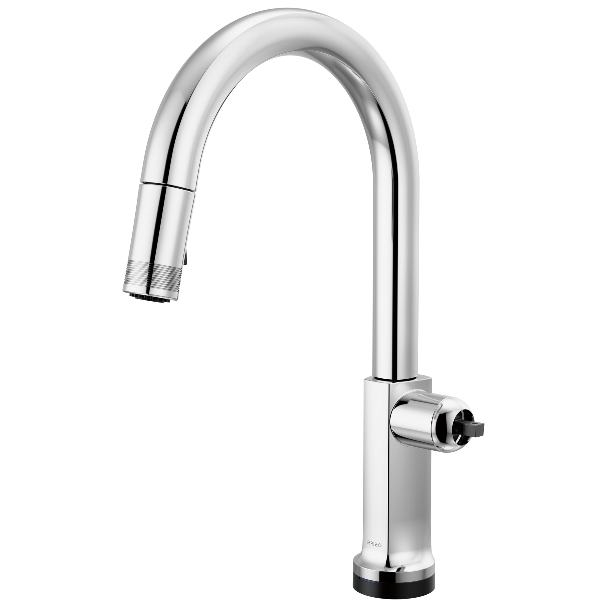Kintsu SmartTouch Pull-Down Faucet with Arc Spout - Less Handle - Lumicoat® Polished Chrome