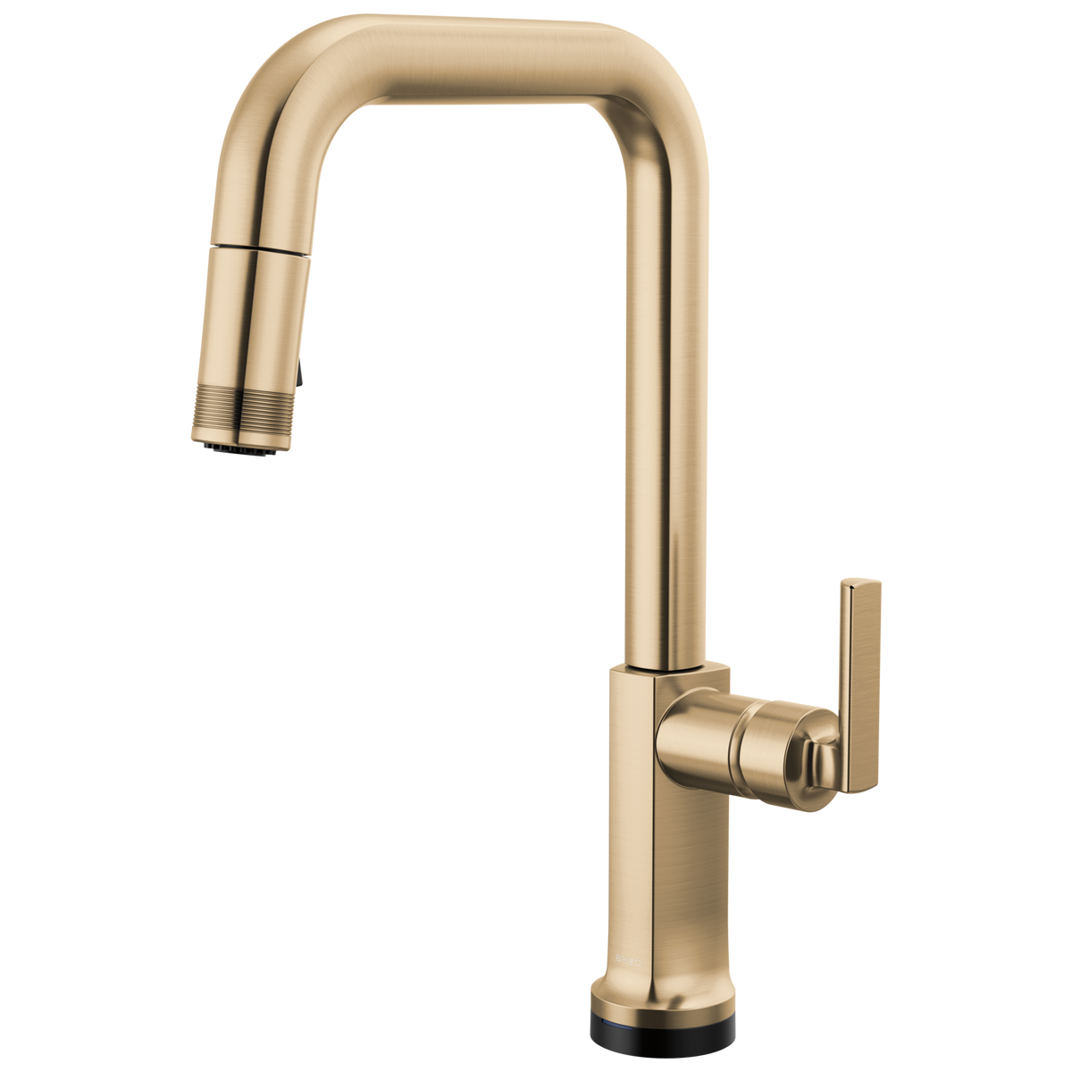 Brizo Kintsu SmartTouch Pull-Down Faucet with Square Spout - Less Handle - Complete Kit - Lumicoat® Luxe Gold®