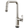 Brizo Kintsu SmartTouch Pull-Down Faucet with Square Spout - Less Handle - Complete Kit - Lumicoat® Stainless