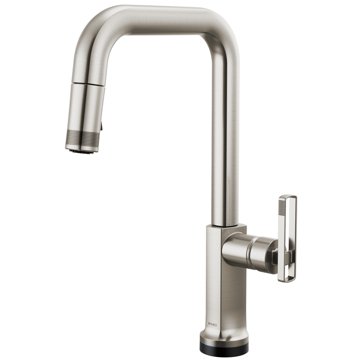 Brizo Kintsu SmartTouch Pull-Down Faucet with Square Spout - Less Handle - Complete Kit - Lumicoat® Stainless