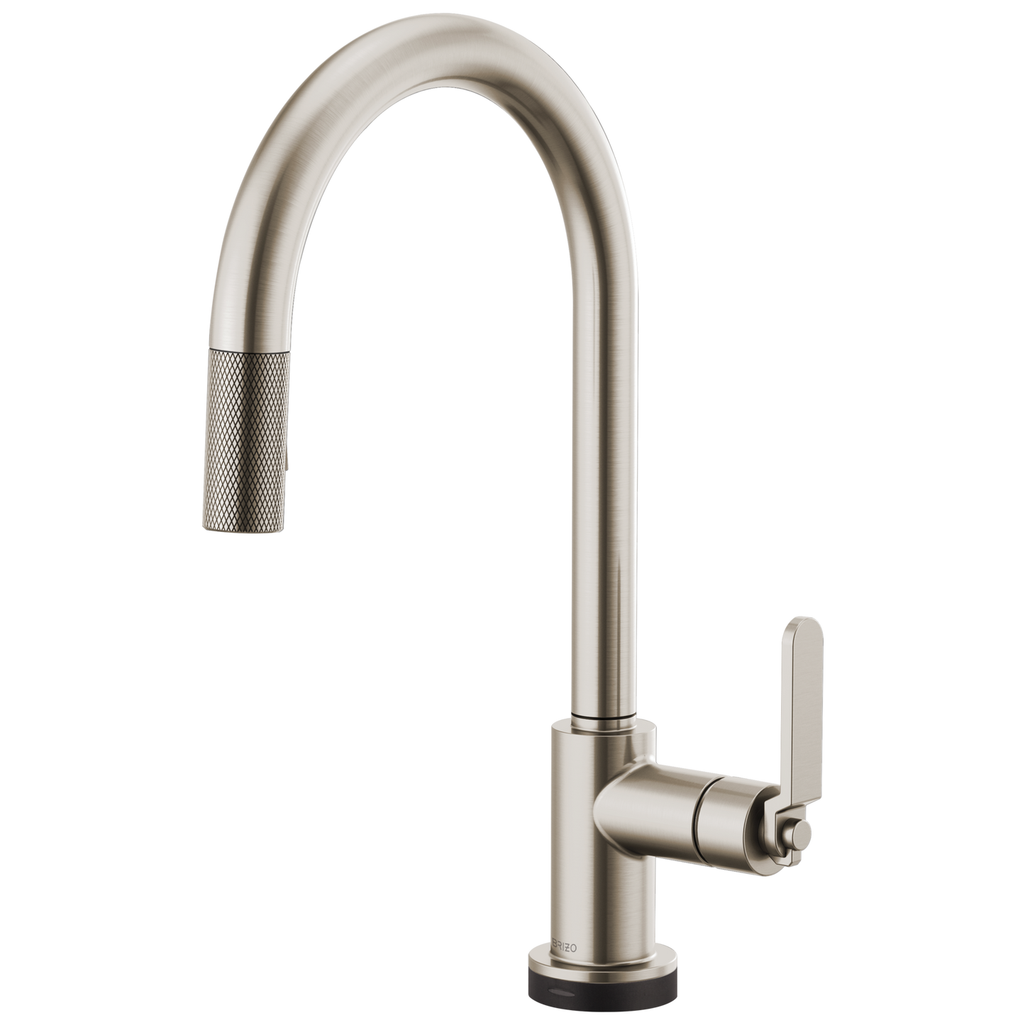 Litze SmartTouch Pull-Down Kitchen Faucet with Arc Spout and Industrial Handle - Brilliance® Stainless