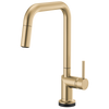 Brizo Odin SmartTouch Pull-Down Kitchen Faucet with Square Spout - Less Handle - Complete Kit - Brilliance® Luxe Gold®