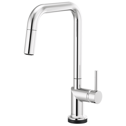 Brizo Odin SmartTouch Pull-Down Kitchen Faucet with Square Spout - Less Handle - Complete Kit - Polished Chrome