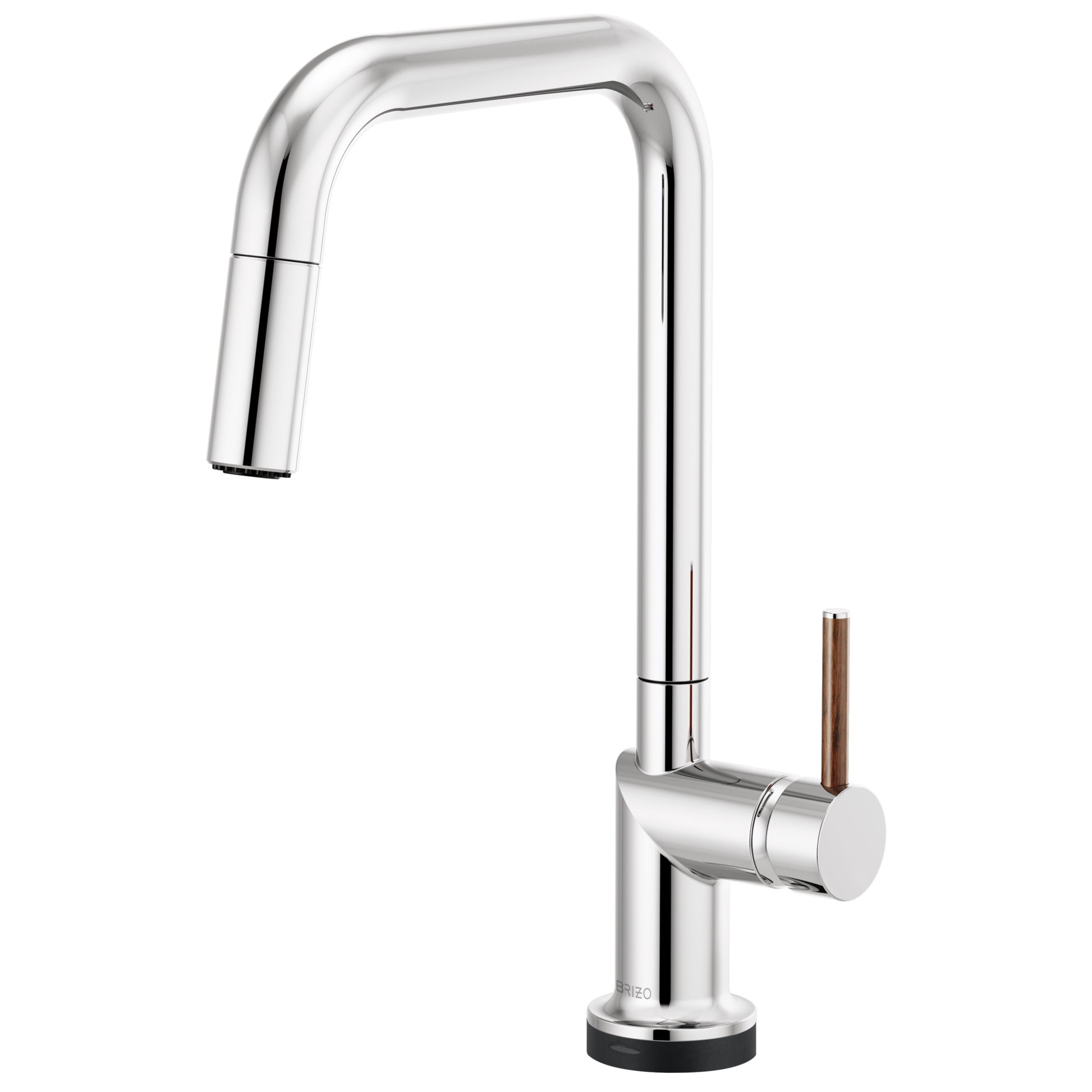 Brizo Odin SmartTouch Pull-Down Kitchen Faucet with Square Spout - Less Handle - Complete Kit - Polished Chrome