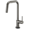 Brizo Odin SmartTouch Pull-Down Kitchen Faucet with Square Spout - Less Handle - Complete Kit - Brilliance® Luxe Steel®