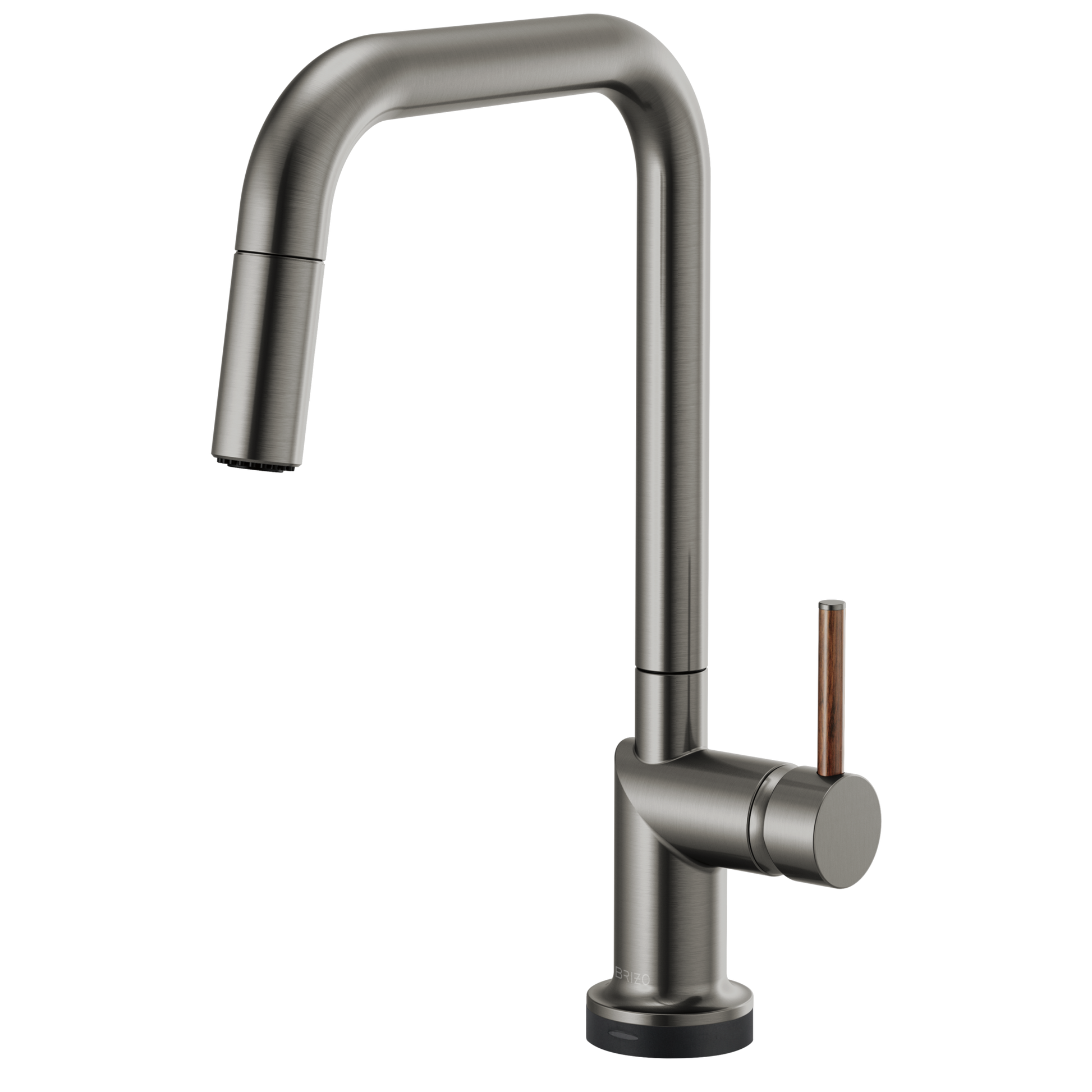 Brizo Odin SmartTouch Pull-Down Kitchen Faucet with Square Spout - Less Handle - Complete Kit - Brilliance® Luxe Steel®