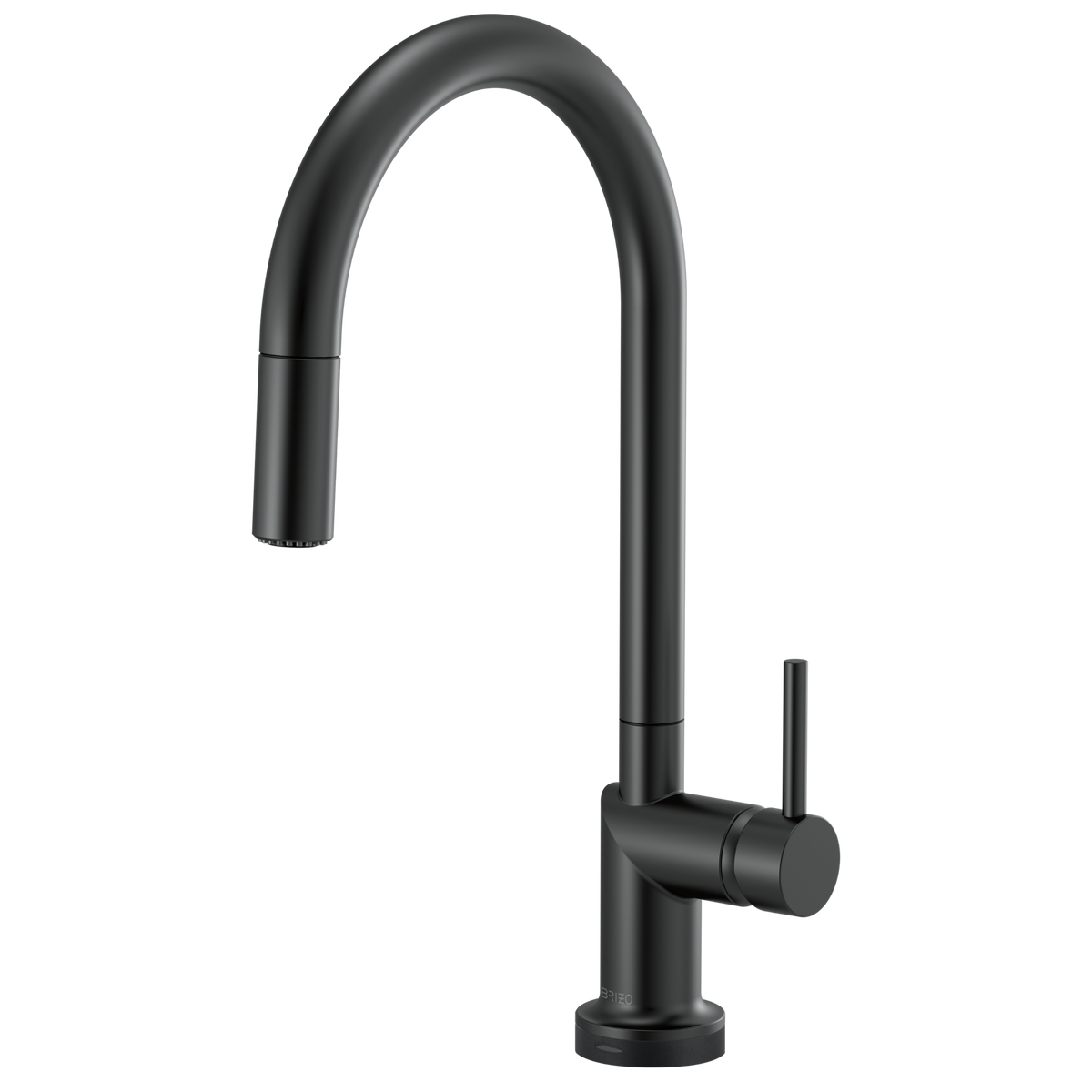 Brizo Odin SmartTouch Pull-Down Kitchen Faucet with Arc Spout - Less Handle - Complete Kit - Matte Black