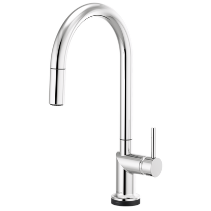 Brizo Odin SmartTouch Pull-Down Kitchen Faucet with Arc Spout - Less Handle - Complete Kit - Polished Chrome